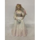 A ROYAL DOULTON FIGURINE "THE BRIDE" HN 2166