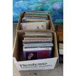A LARGE ASSORTMENT OF LP RECORDS