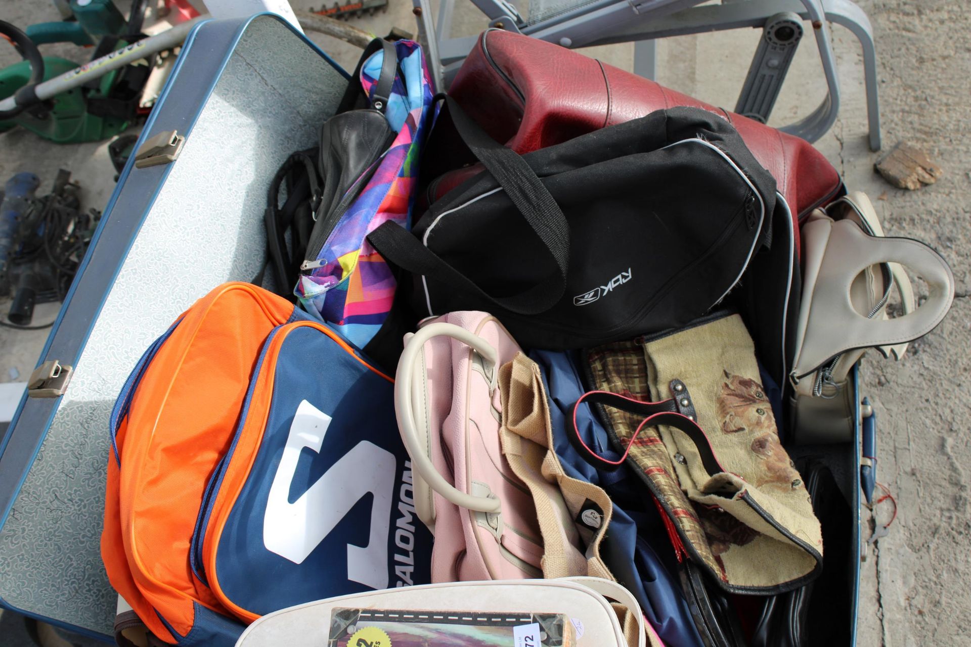 A LARGE ASSORTMENT OF BAGS AND SUITCASES ETC - Image 3 of 3