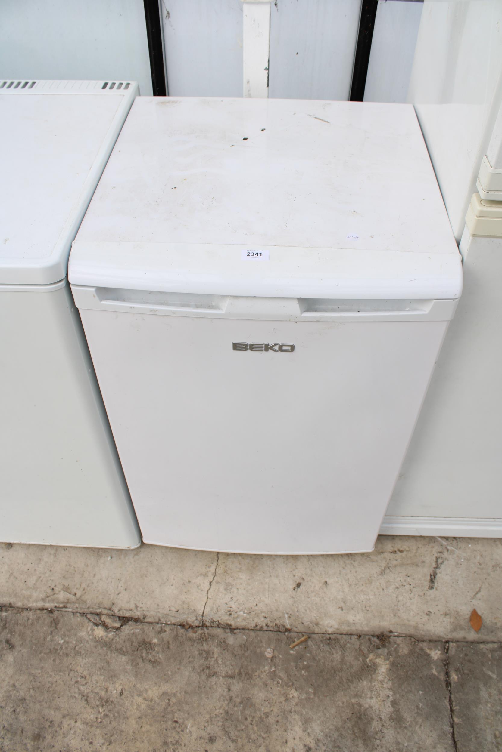 A WHITE BEKO UNDERCOUNTER FREEZER