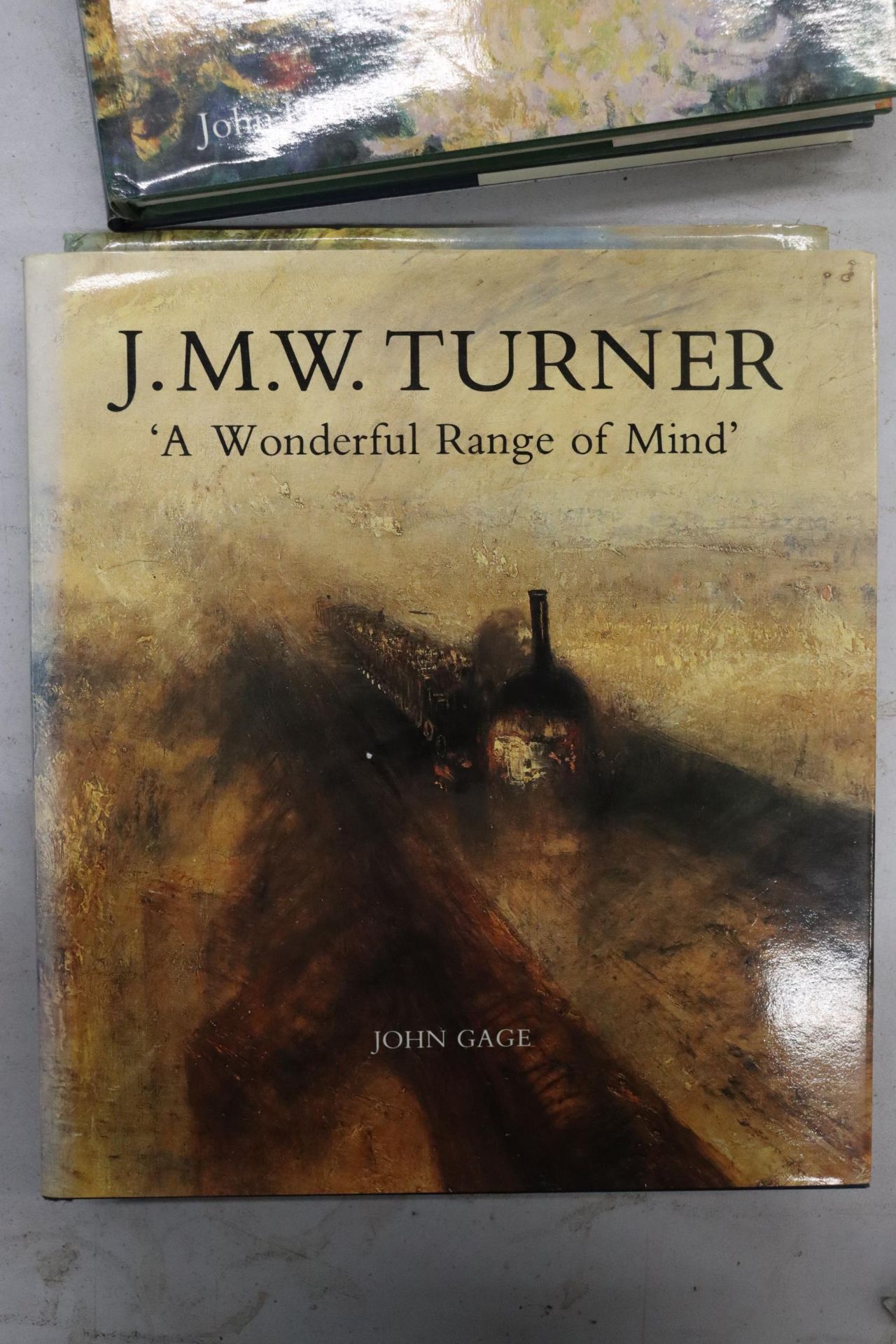 FOUR HARDBACK ART THEMED BOOKS TO INCLUDE LANDSCAPE PAINTING, J M W TURNER, MONET AND CEZANNE - Image 4 of 7