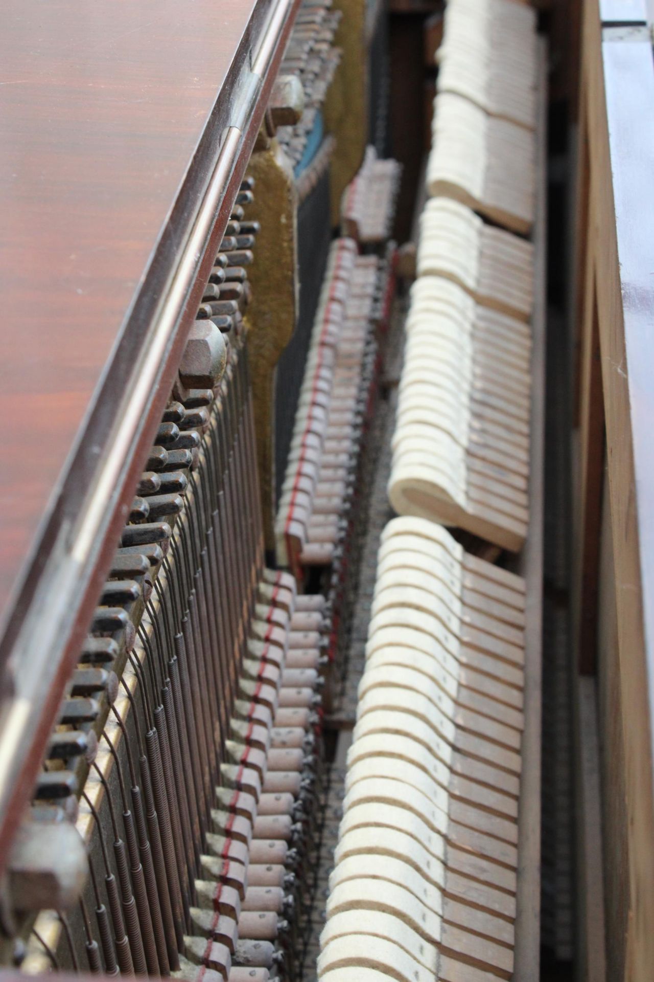 A ROLAND WARNER (LONDON) UPRIGHT PIANO - Image 5 of 5