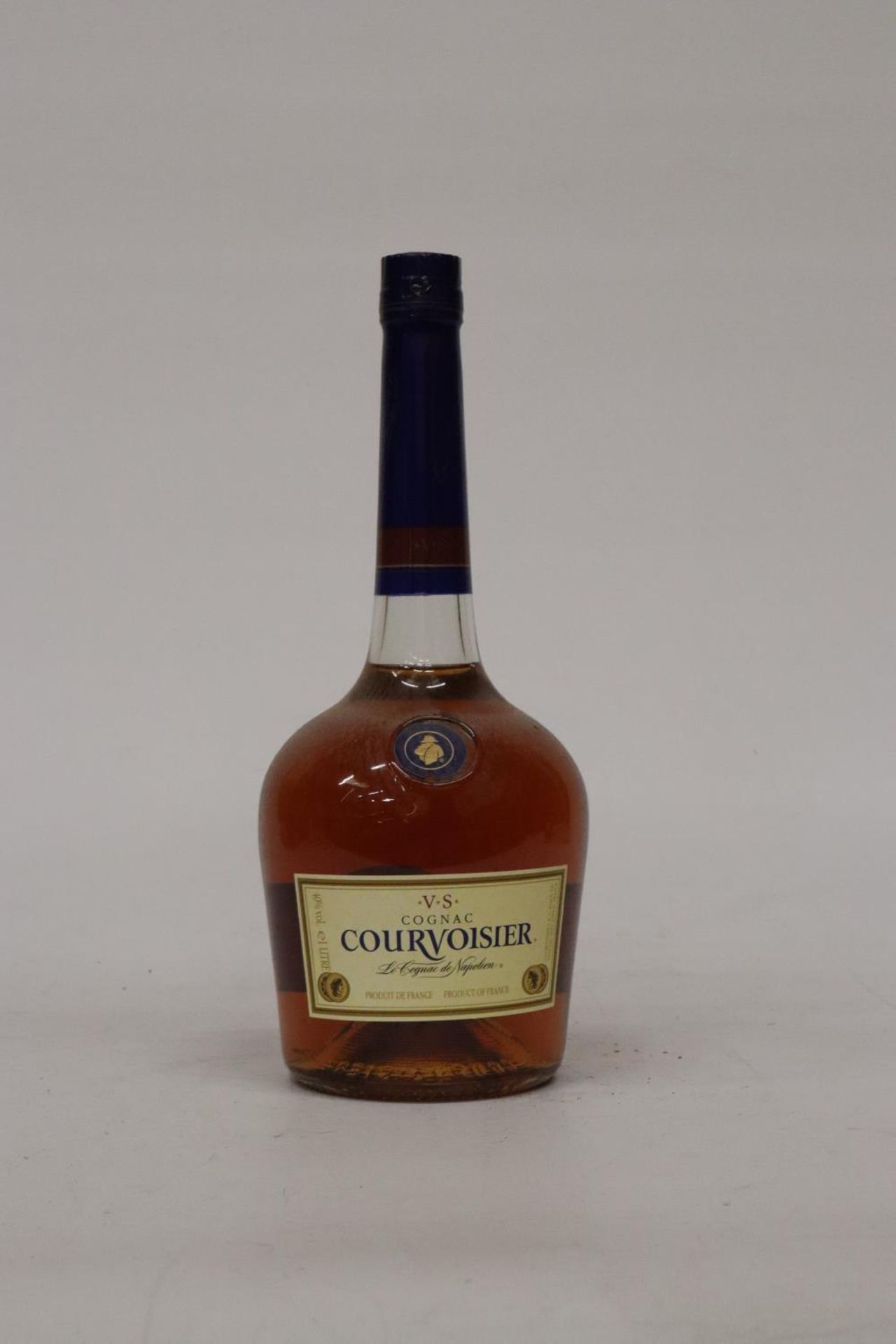 A 1L BOTTLE OF COURSEVOIR COGNAC