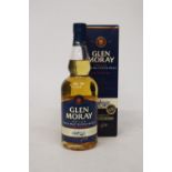 A BOTTLE OF GLEN MORAY SPEYSIDE ELGIN CLASSIC WHISKY, BOXED