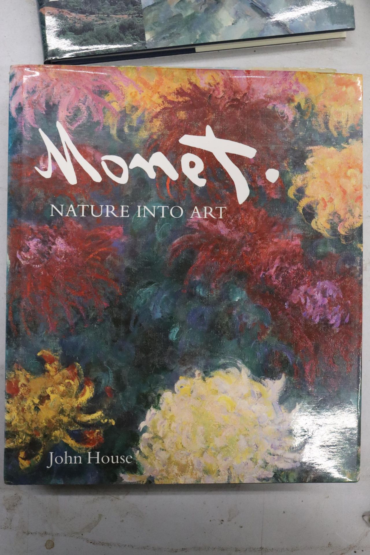 FOUR HARDBACK ART THEMED BOOKS TO INCLUDE LANDSCAPE PAINTING, J M W TURNER, MONET AND CEZANNE - Image 5 of 7