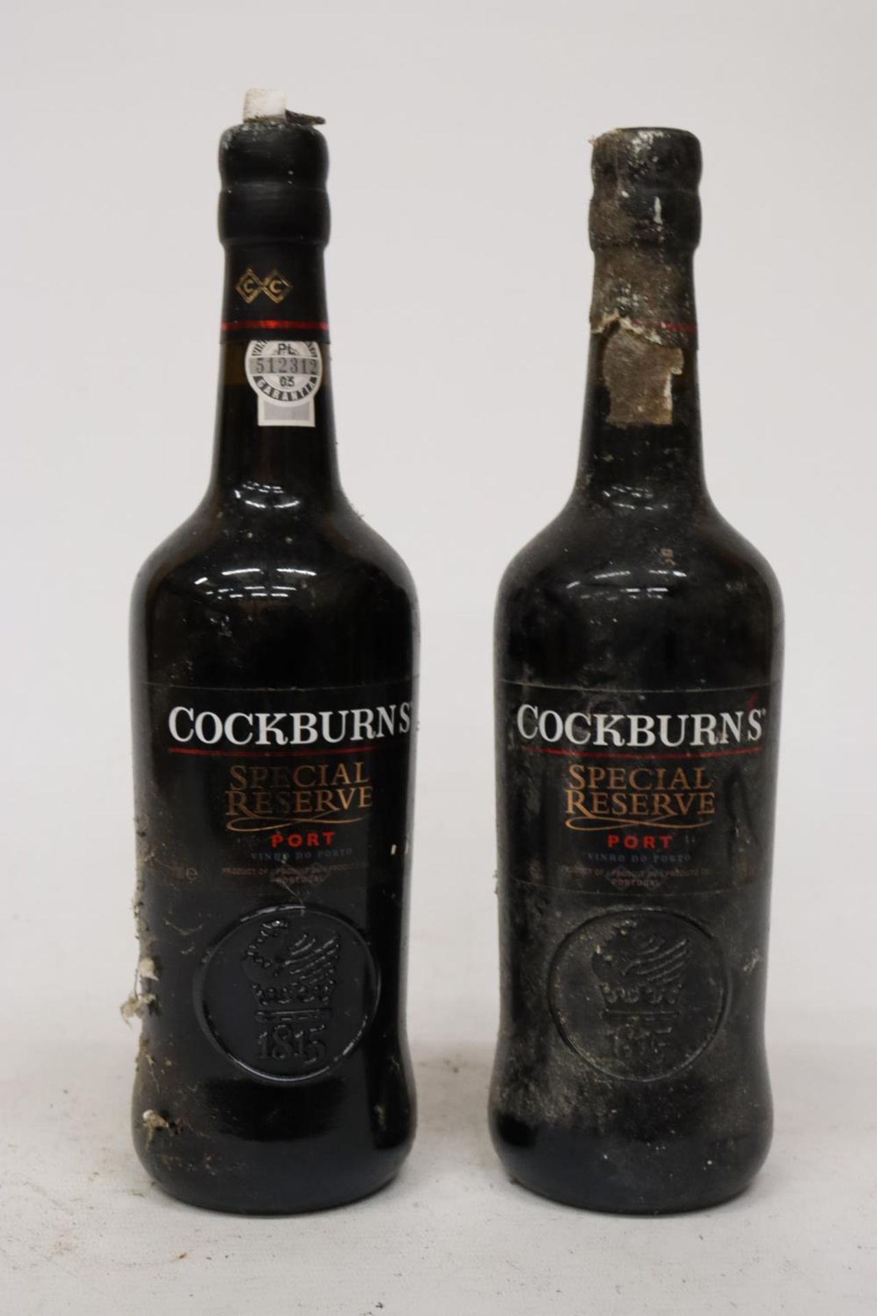 TWO BOTTLES OF COCKBURN'S SPECIAL RESERVE PORT