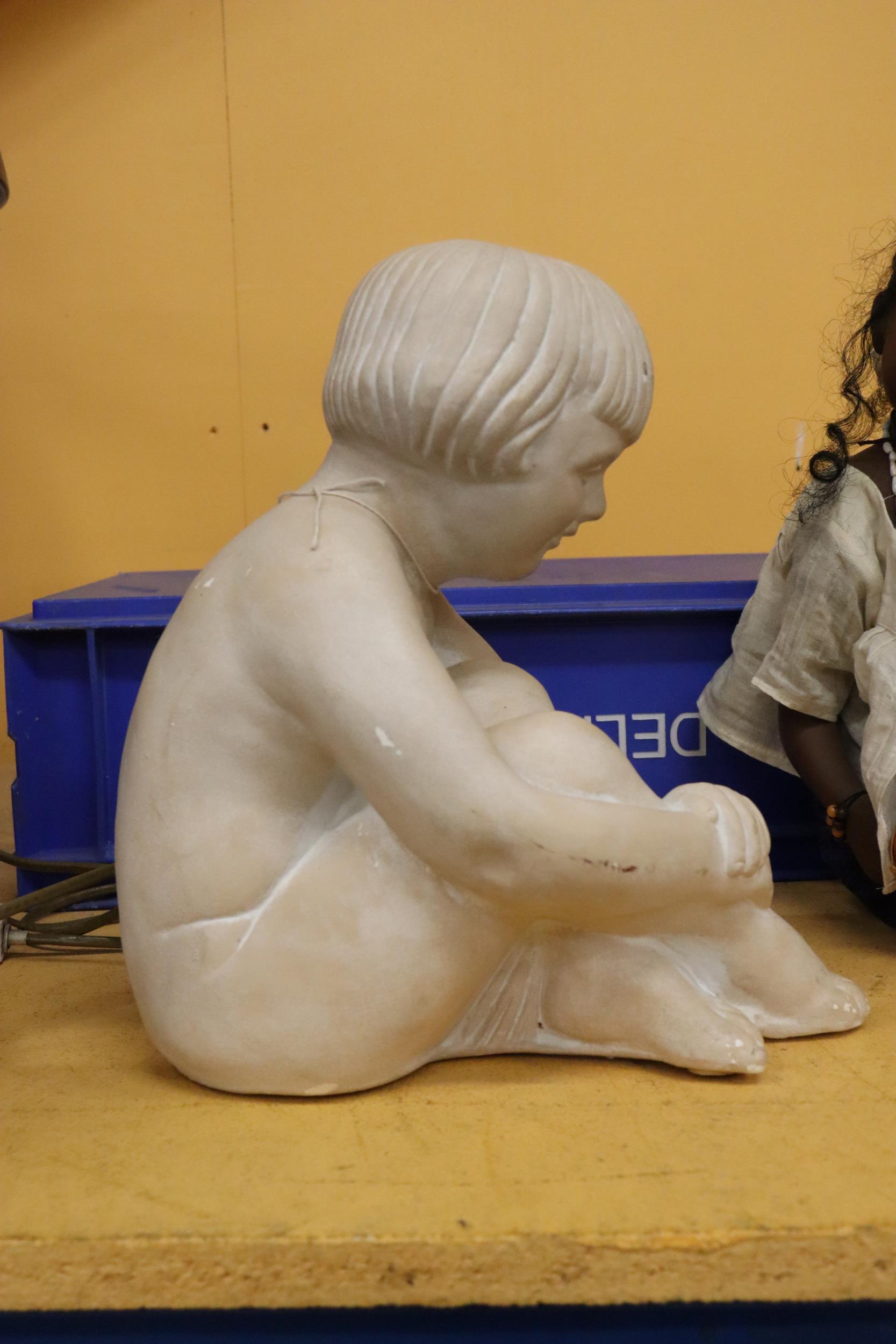 A NOSTALGIA GALLERY CASTING OF A GIRL, HEIGHT 29CM - Image 4 of 5