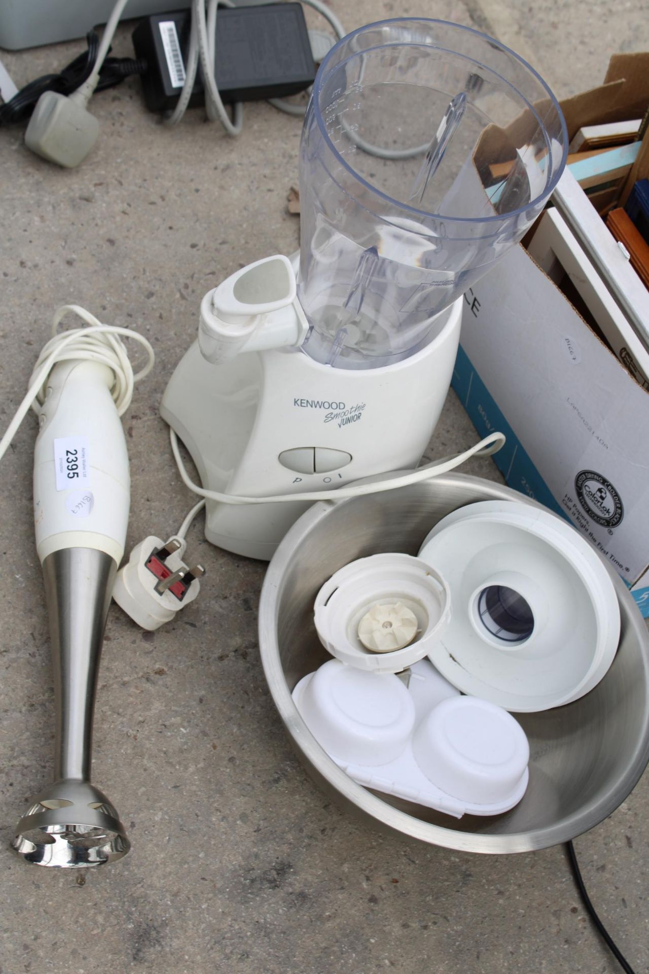 A FOOD PROCESSER, STICK BLENDER ETC - Image 2 of 2