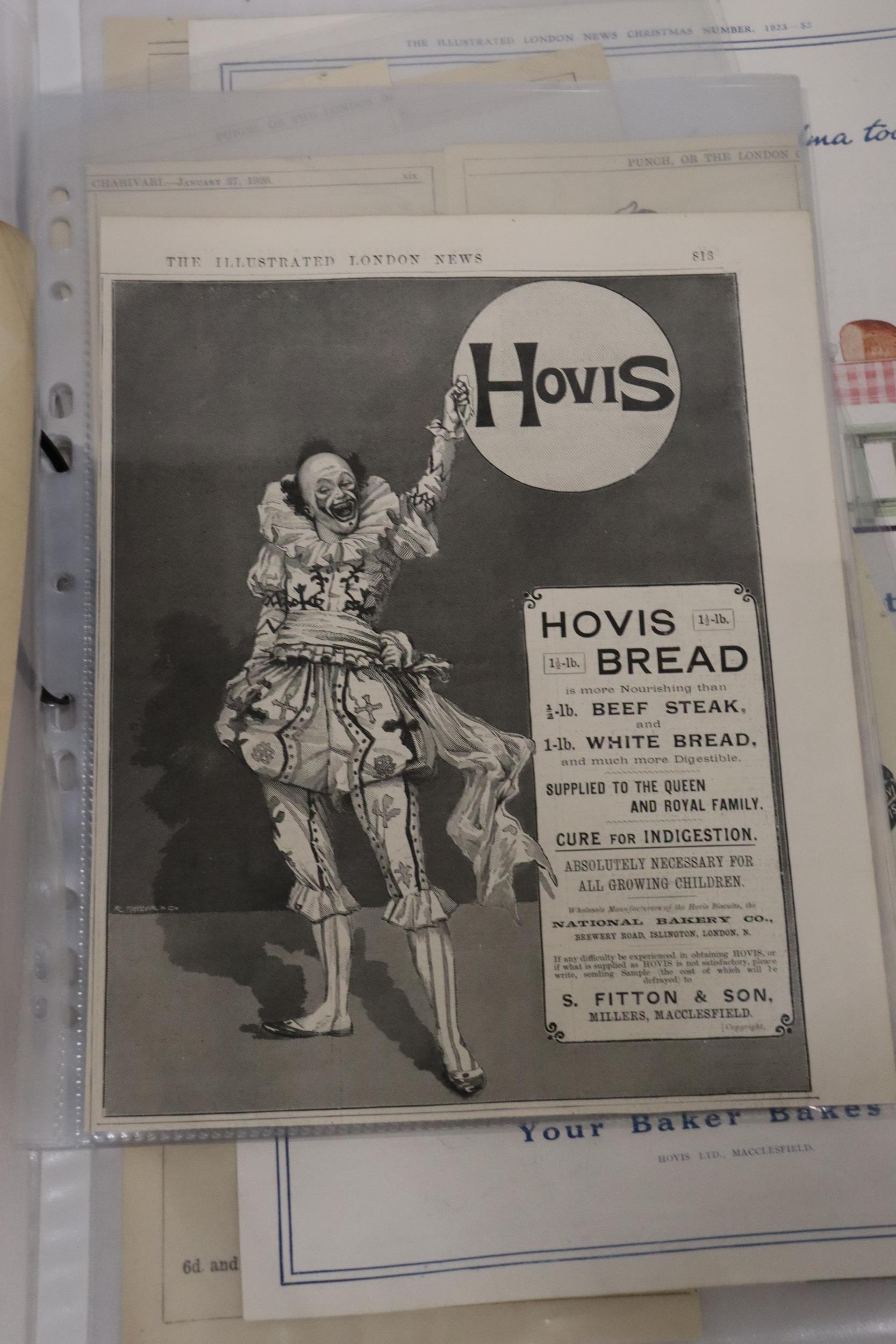 A QUANTITY OF ADVERTISEMENTS FOR HOVIS - Image 3 of 8