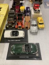 TWELVE DIECAST MODEL CARS