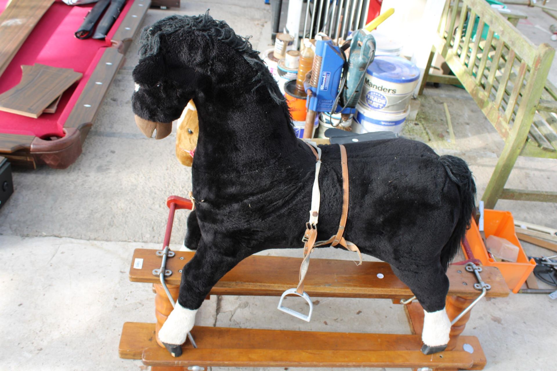 TWO CHILDRENS ROCKING HORSES - Image 2 of 4