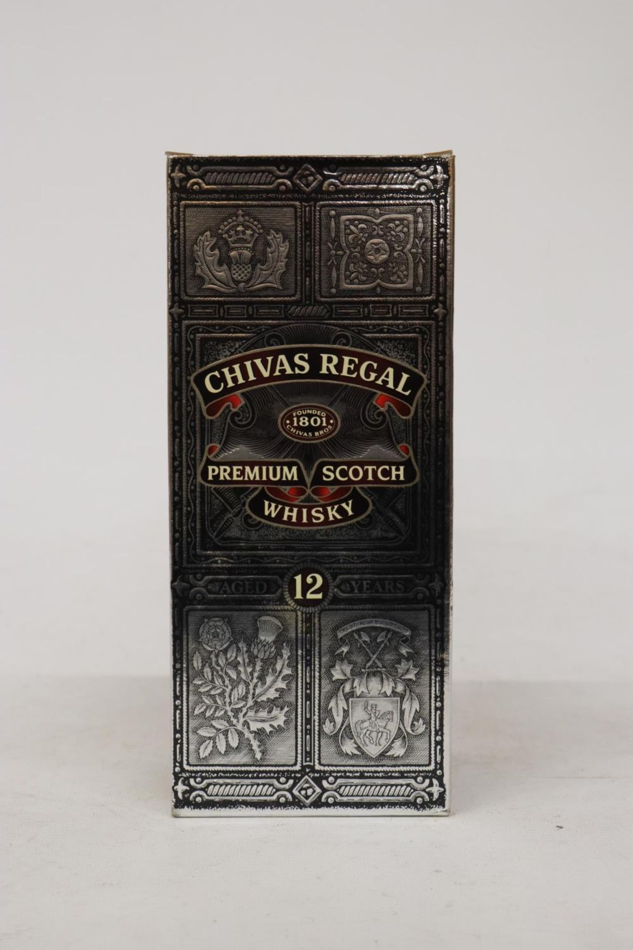 A BOTTLE OF CHIVAS REGAL 12 YEAR OLD WHISKY, BOXED - Image 5 of 5