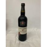 A 75CL BOTTLE OF TAYLORS 10 YEAR OLD TAWNY PORT