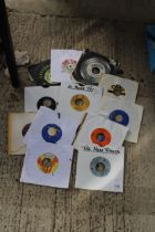 AN ASSORTMENT OF 7" SINGLES