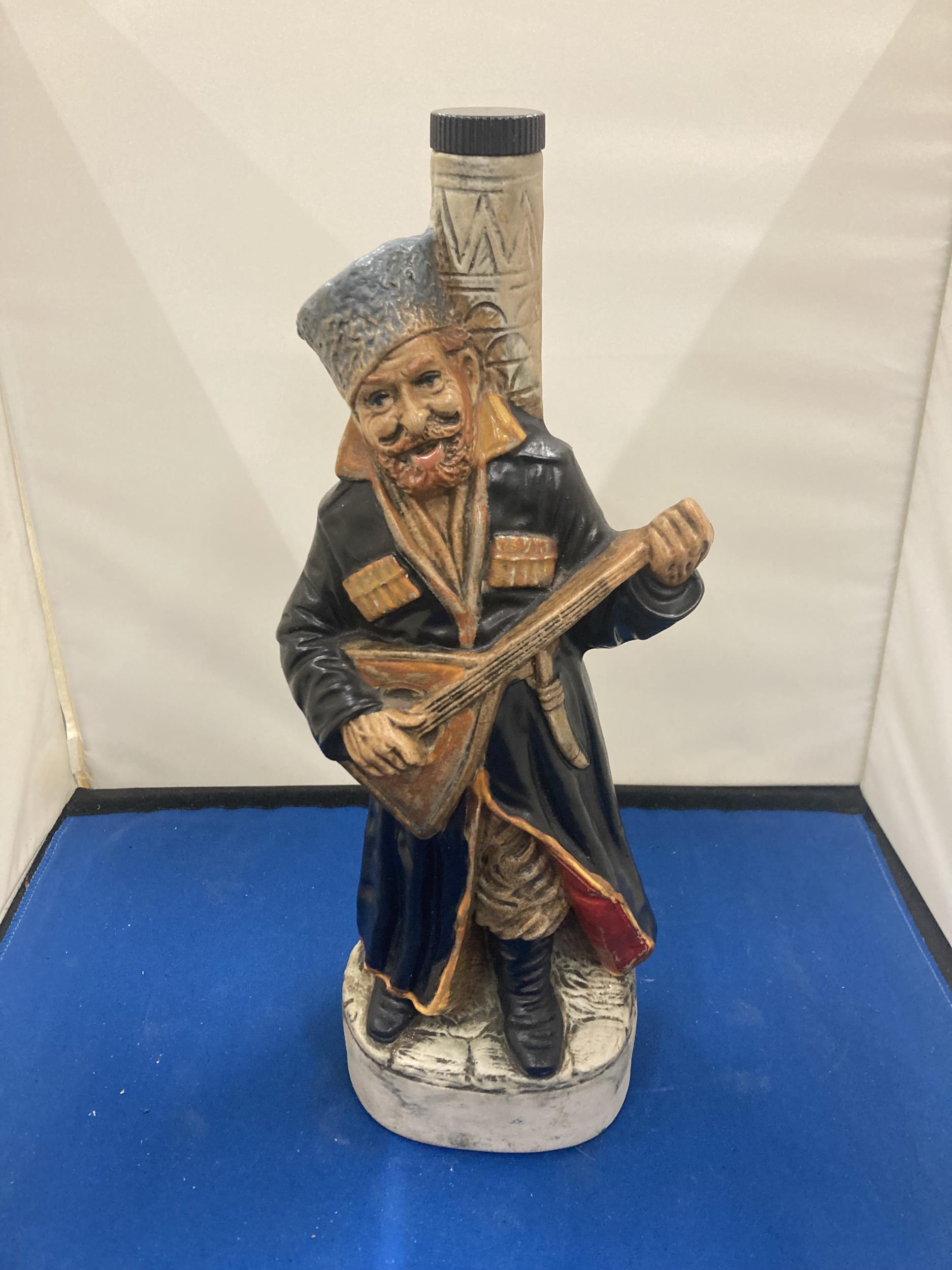 A VINTAGE ITALIAN EXCLUSIVITE 1978 KLEM CONTAINER COSSACK FIGURE