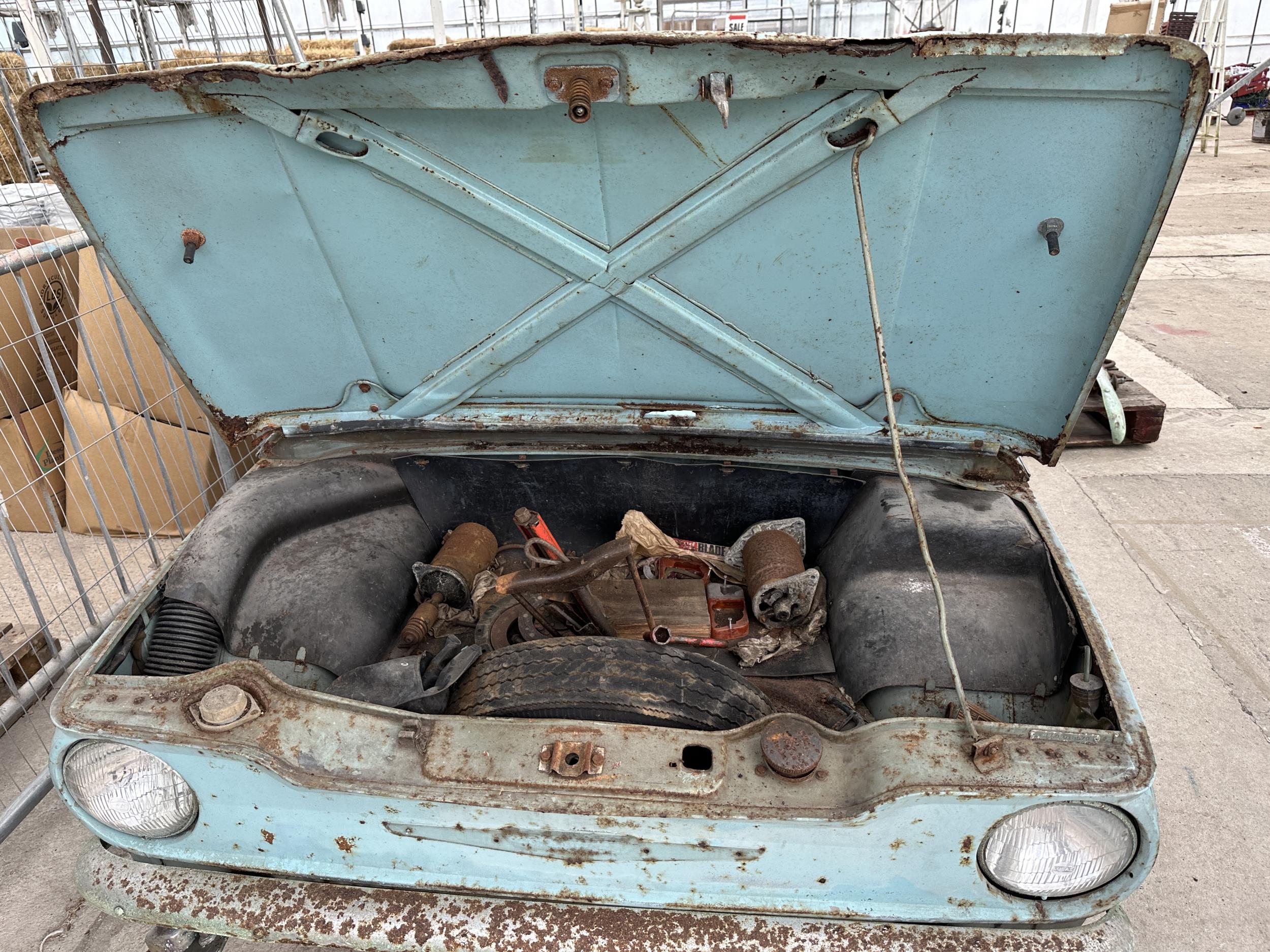 A VINTAGE HILMAN IMP BARN FIND RESTORATION PROJECT COMPLETE WITH AN ASSORTMENT OF SPARE PARTS TO - Image 15 of 16