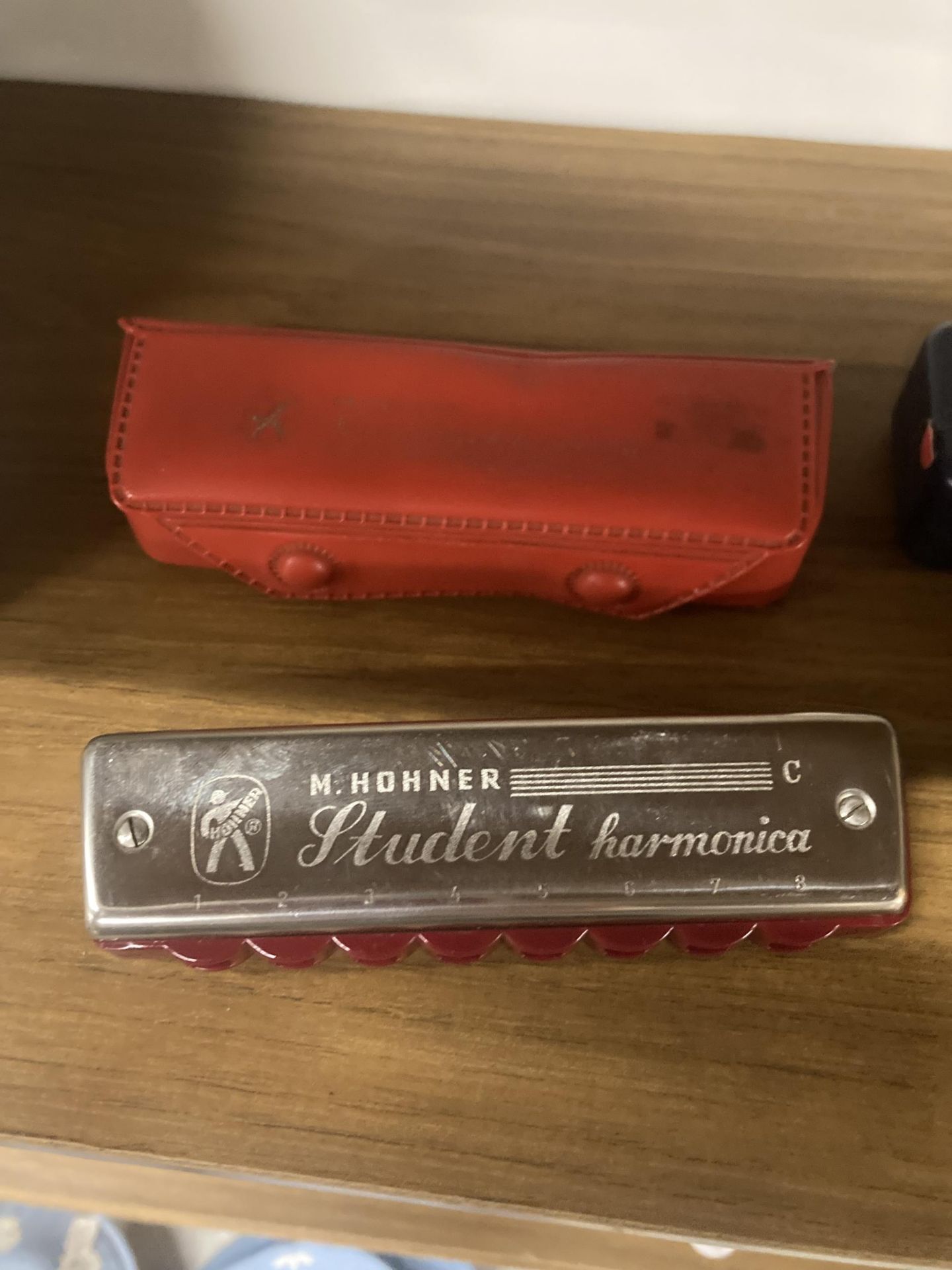 TWO HARMONICAS TO INCLUDE A HOHNER SILVER STAR IN KEY D PLUS A HOHNER STUDENT HARMONICA - Image 2 of 3