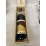 A 1500ML BOTTLE OF POGGIO BESTIALE FATTORIA DI MAGLIANO WINE INA WOODEN PRESENTATION BOX