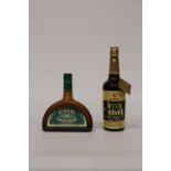 TWO BOTTLES OF LIQUEUR TO INCLUDE A 70 CL BOTTLE OF JAMESONS IRISH VELVET COFFEE MAKER AND A 70CL