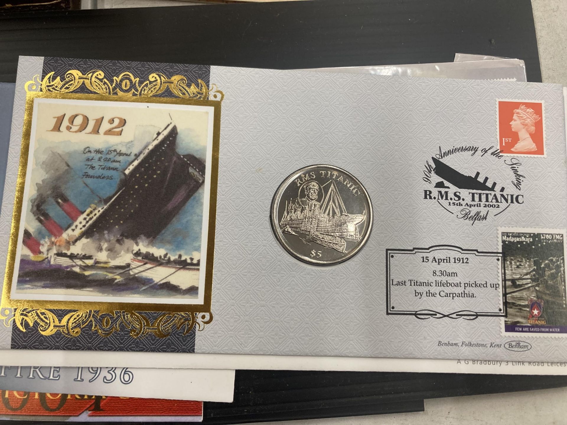 A QUANTITY OF FIRST DAY COVERS, COINS AND MEDALS - Image 7 of 8