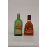 TWO BOTTLES OF LIQUEUR TO INCLUDE A 70CL BOTTLE OF TRIPLE SEC AND A 50CL BOTTLE OF GLAYVA