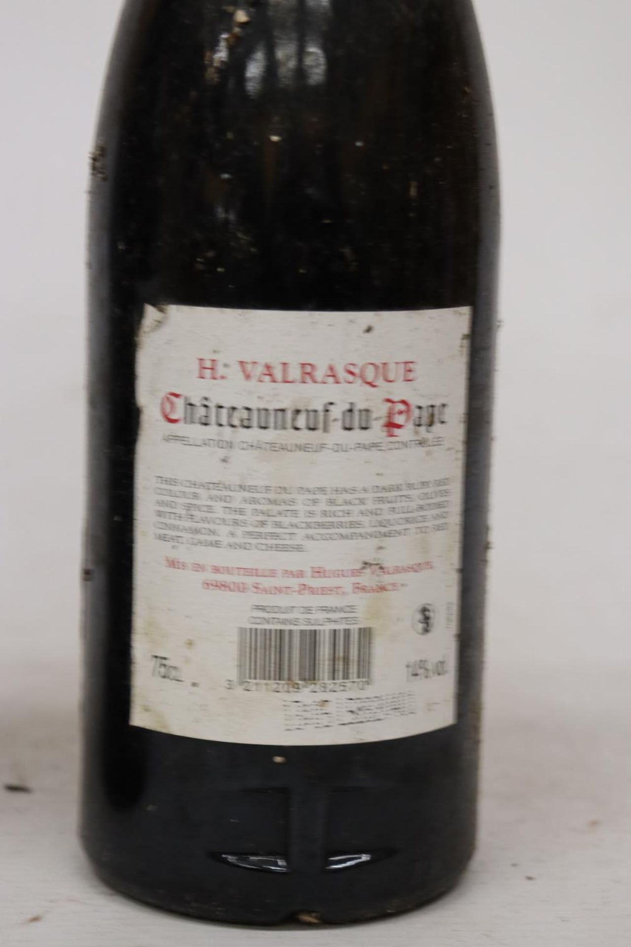 TWO BOTTLES OF H. VALRASQUE CHATEAUNEUF-DU-PAPE 2014 RED WINE - Image 4 of 4
