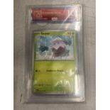 A GRADED POKEMON CARD 10/10 SNOVER