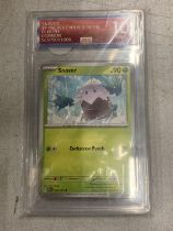 A GRADED POKEMON CARD 10/10 SNOVER