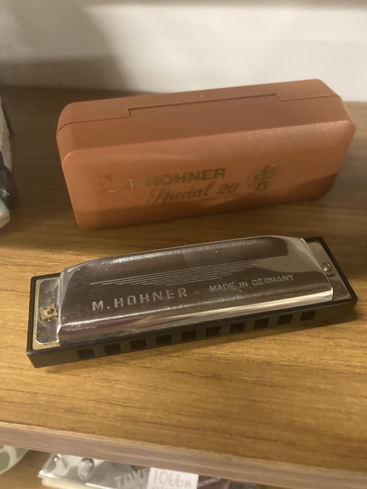 TWO HARMONICAS TO INCLUDE A HOHNER SPECIAL 20 AND A LARK CHROMATIC HARMONICA - Image 2 of 3