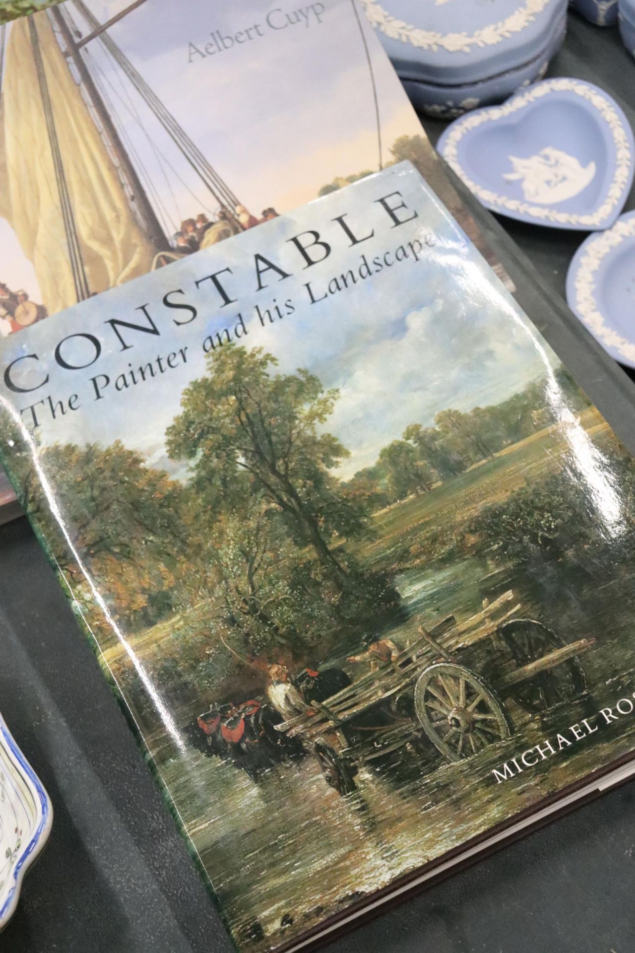 FOUR HARDBACK ART THEMED BOOKS TO INCLUDE CONSTABLE, AELBERT CUYP, A DAY IN THE COUNTRY AND - Bild 2 aus 6