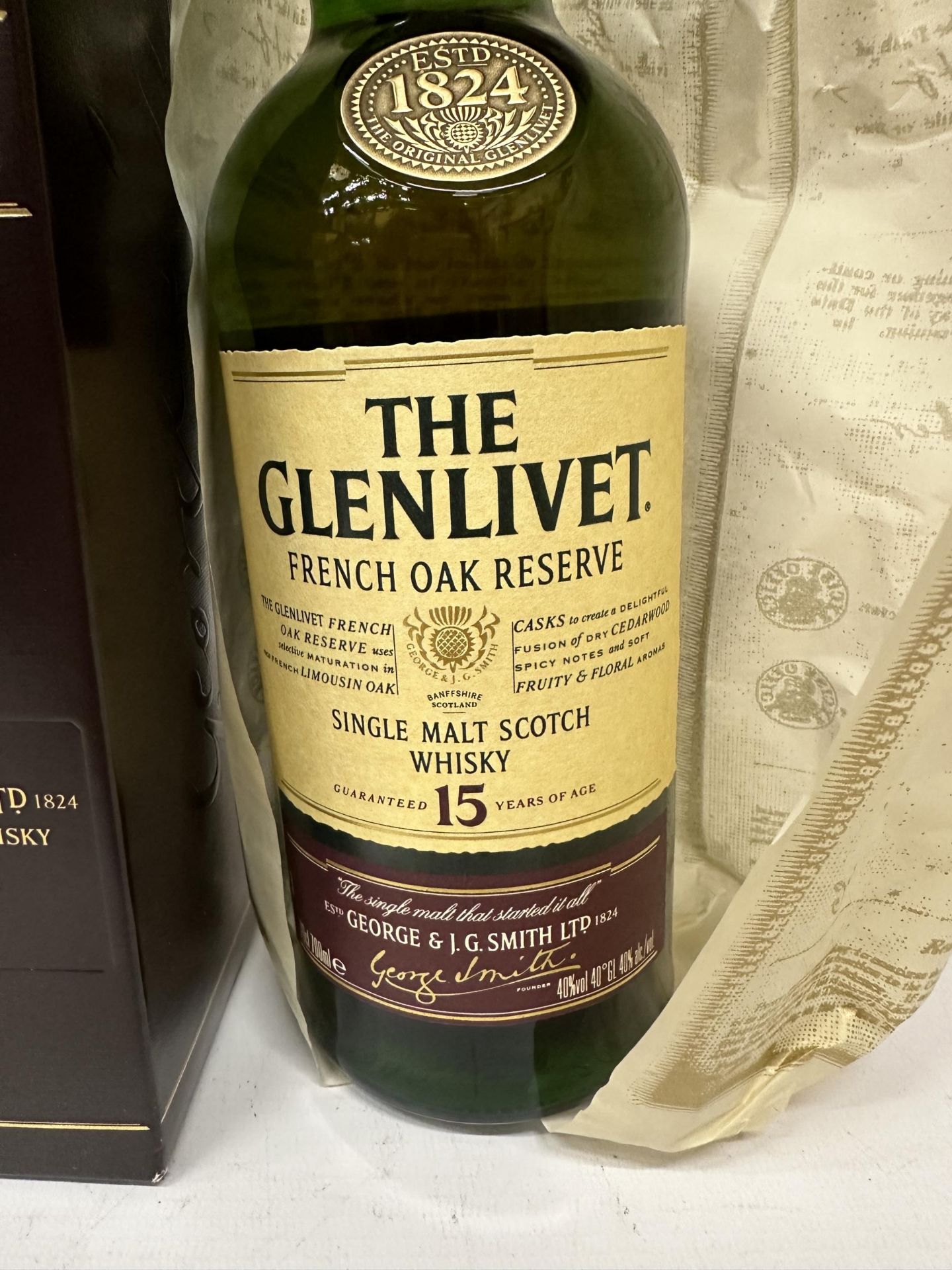 A BOXED 70CL 40% 15 YEARS OF AGE FRENCH OAK RESERVE SINGLE MALT SCOTCH WHISKY - Image 2 of 4