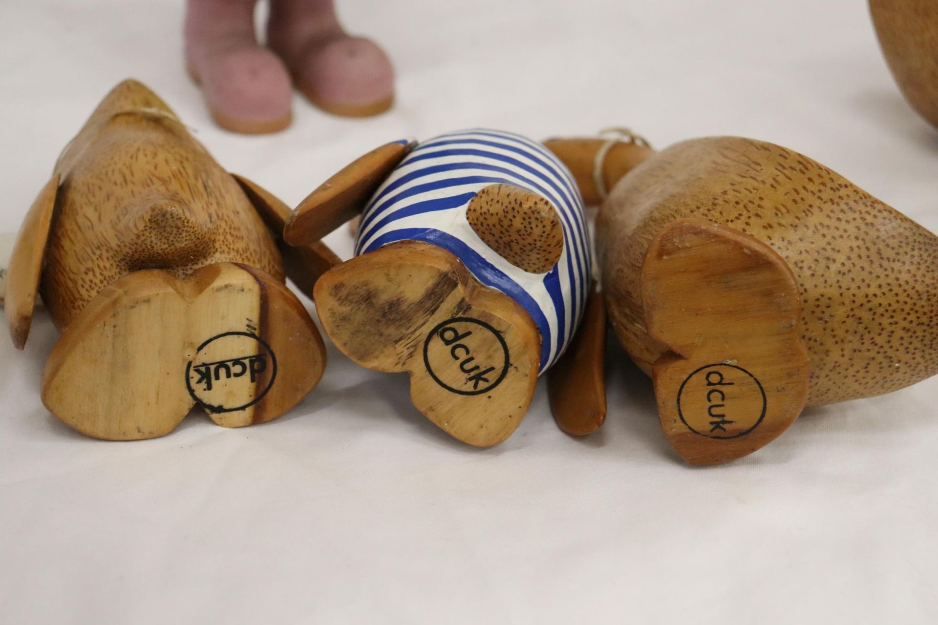 FIVE WOODEN DCUK'S TO INCLUDE GUINS PENGUIN, BILLIE, NAOMI, ETC., - Image 10 of 10