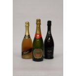 THREE 75CL BOTTLES TO INCLUDE A BOTTLE OF CAVA, A BOTTLE OF FREIXENET CARTA NEVADA BRUT AND A BOTTLE