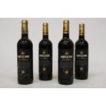 FOUR BOTTLES OF MARQUES DE CARANO GRAN RESERVA 2011 SPANISH RED WINE