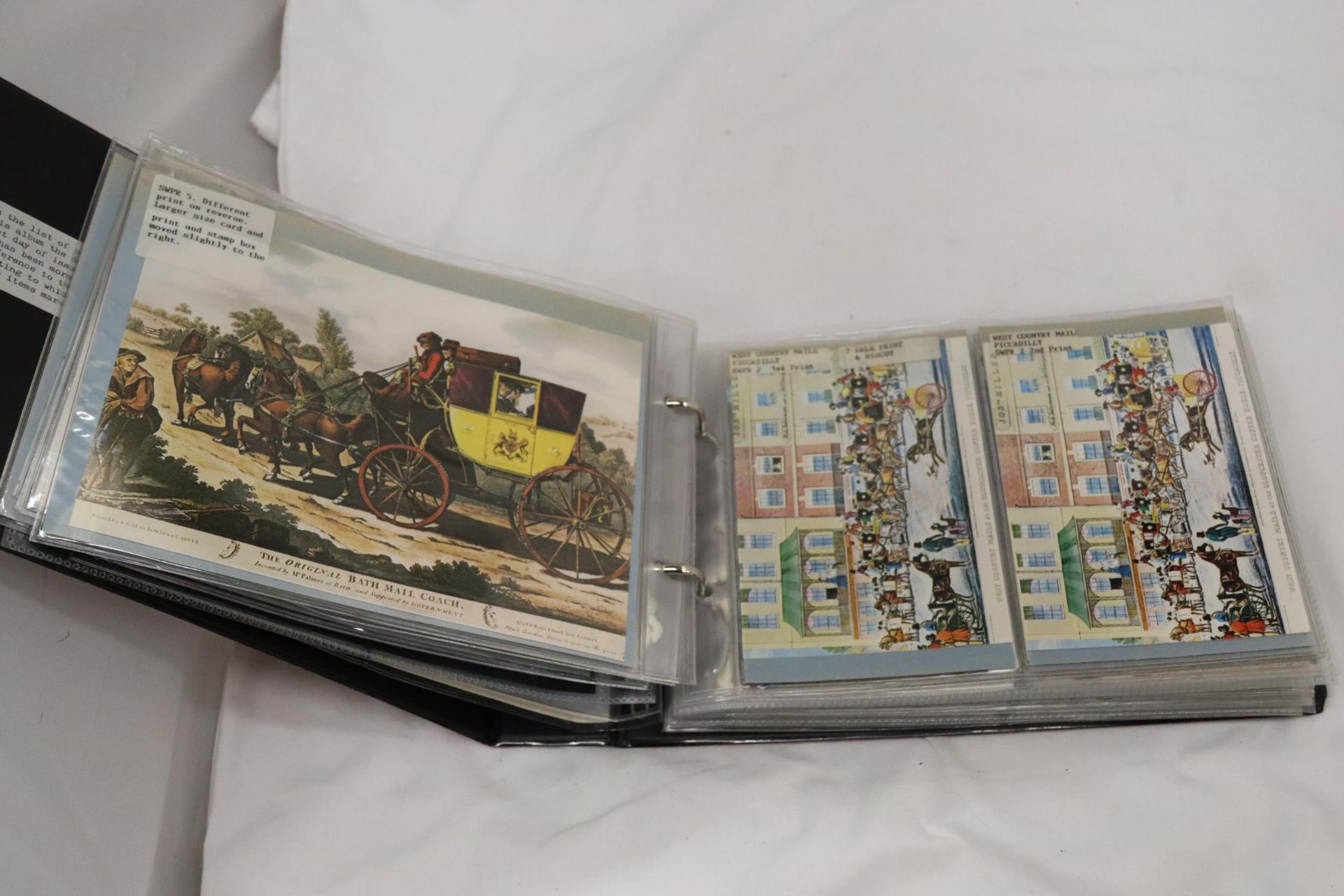 A ROYAL MAIL THEMED POSTCARD ALBUM AND POSTCARDS - Image 6 of 7