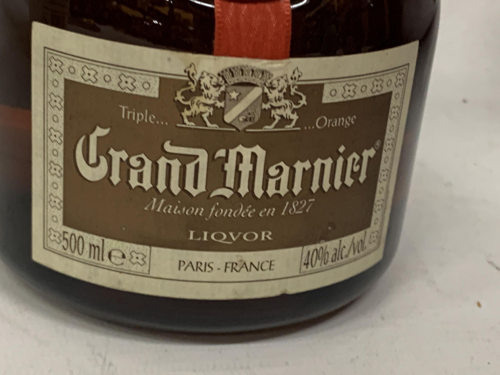 A 500ML BOTTLE OF GRAND MARNIER - Bild 2 aus 3