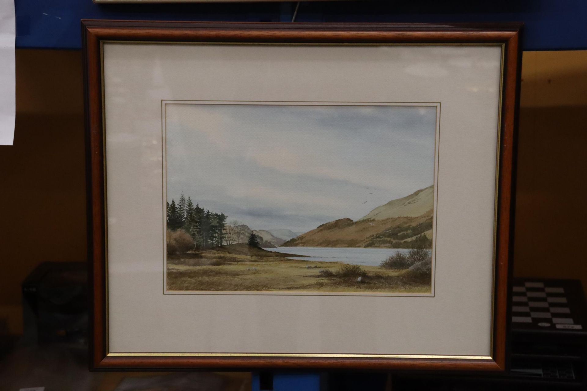THREE FRAMED WATERCOLOURS - LANGDALE PIKES, THIRLMERE BY CHARLES C SMITH PLUS A LANDSCAPE, SIGNED - Bild 10 aus 14