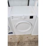 A WHITE BEKO 8KG CONDENSOR DRYER BELIEVED IN WORKING ORDER BUT NO WARRANTY