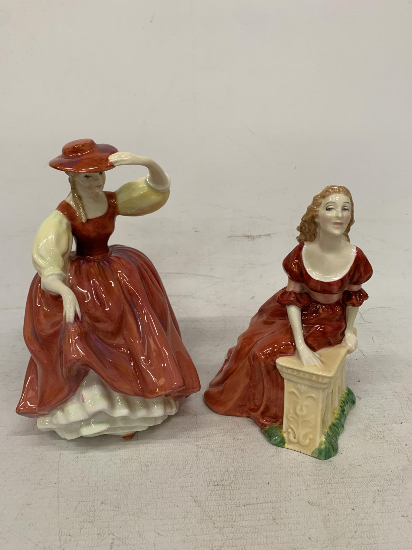 TWO ROYAL DOULTON FIGURINES "BUTTERCUP" AND "JUDITH"