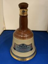 A BELLS CERAMIC BELL OF BLENDED SCOTCH WHISKY (CORK A/F)