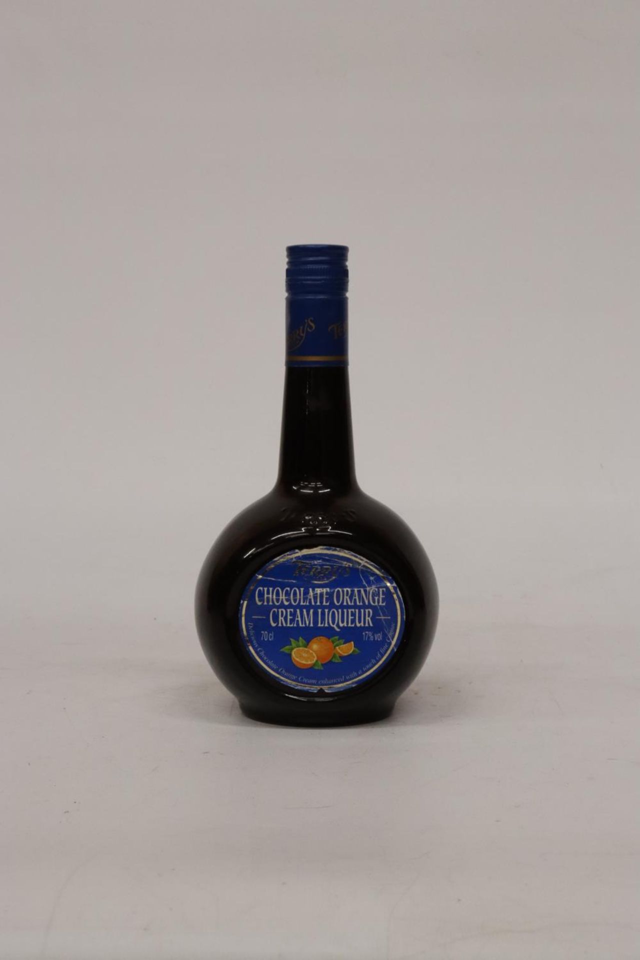 A 70CL BOTTLE OF TERRYS CHOCOLATE ORANGE CREAM LIQUEUR