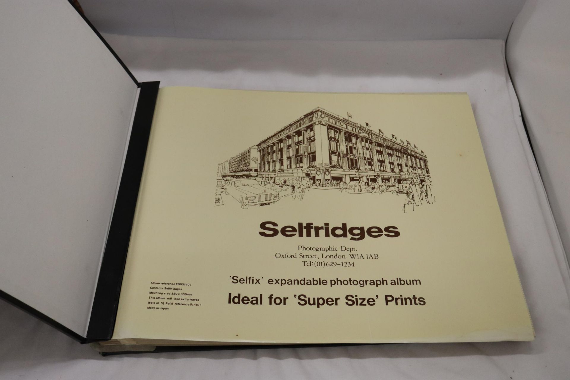 TWO VINTAGE PHOTO ALBUMS TO INCLUDE ONE FROM SELFRIDGES - Image 4 of 13