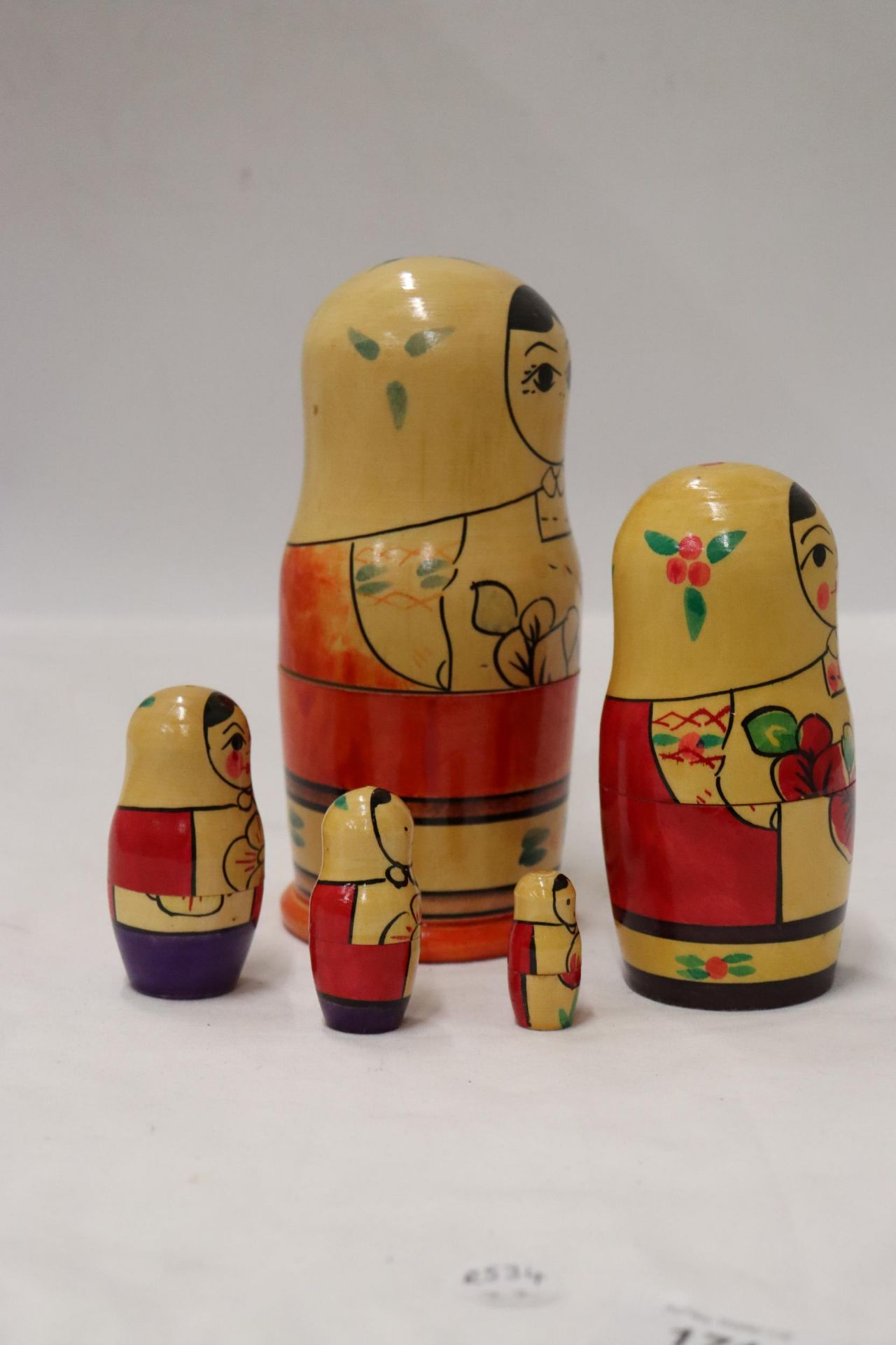 A LARGE RUSSIAN NESTING DOLL - Image 5 of 7
