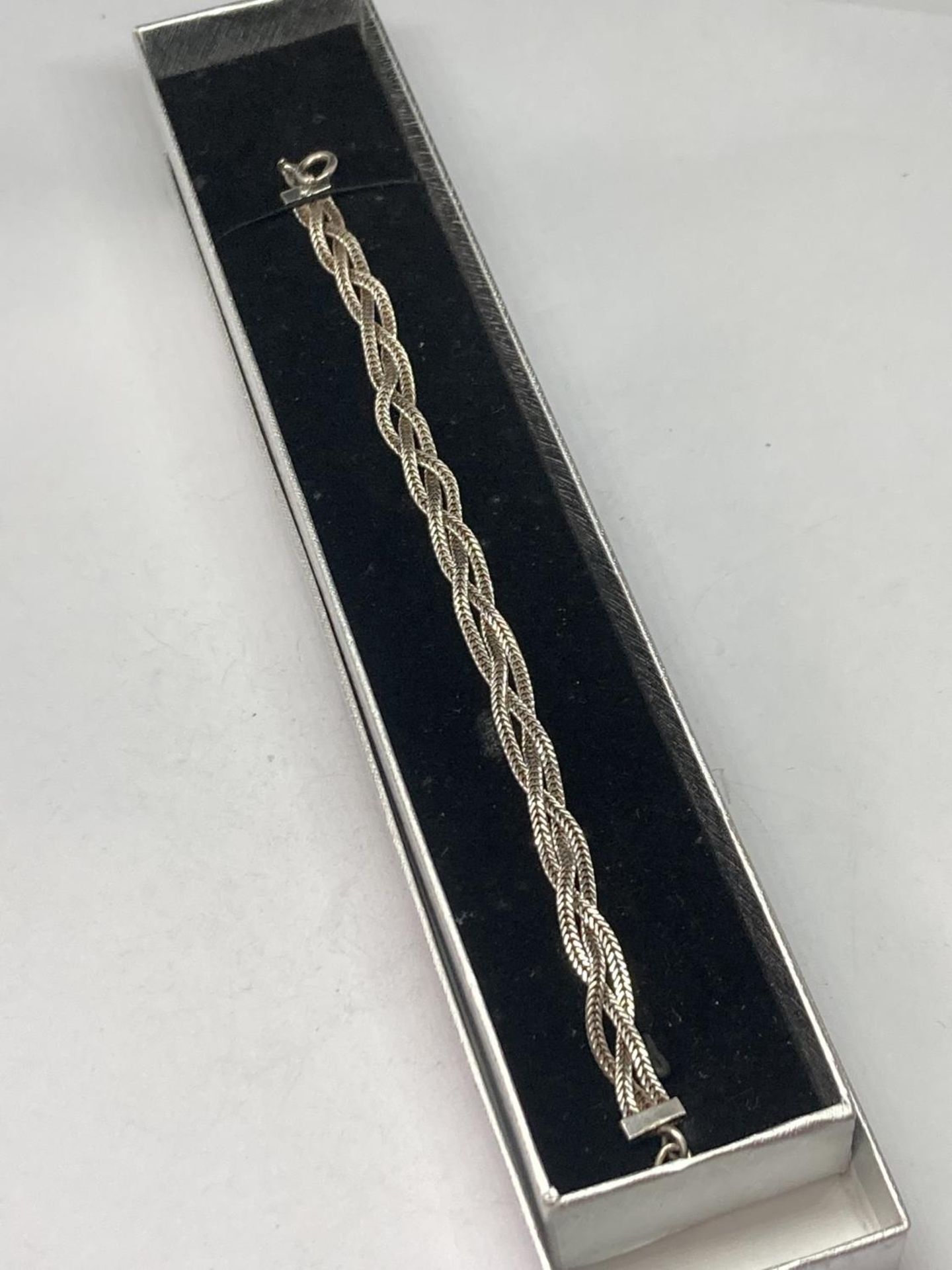 A SILVER BRACELET