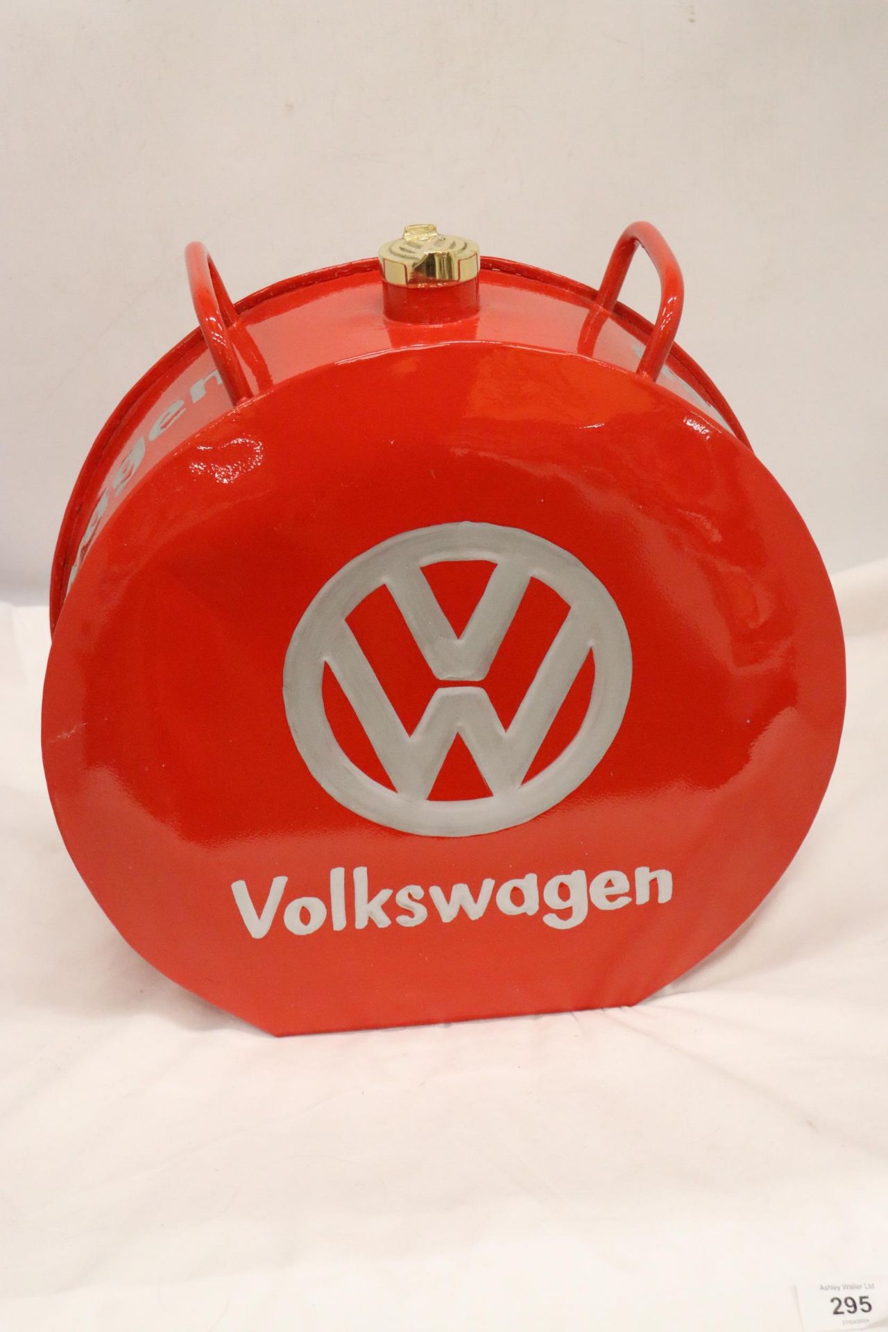 A LARGE RED VOLKSWAGON PETRO CAN - Image 3 of 5