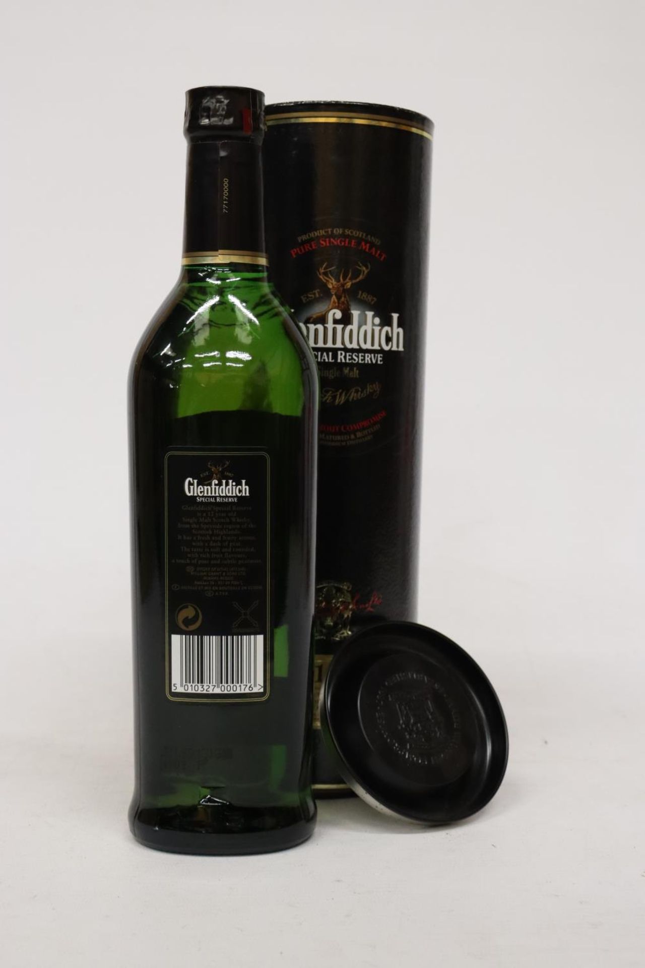 A BOTTLE OF GLENFIDDICH SPECIAL RESERVE 12 YEAR OLD MALT WHISKY, BOXED - Bild 3 aus 4