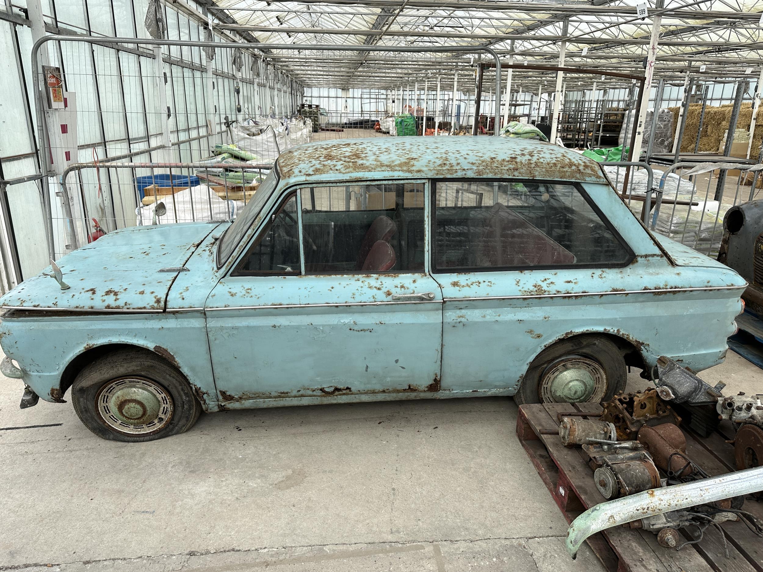 A VINTAGE HILMAN IMP BARN FIND RESTORATION PROJECT COMPLETE WITH AN ASSORTMENT OF SPARE PARTS TO - Image 5 of 16