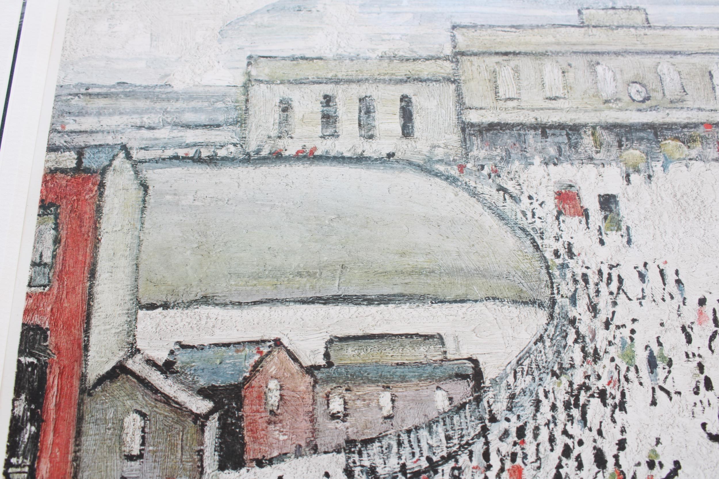 * LAURENCE STEPHEN LOWRY (BRITISH 1887-1976) 'STATION APPROACH' SIGNED PRINT, BEARS MEDICI SOCIETY - Image 10 of 12