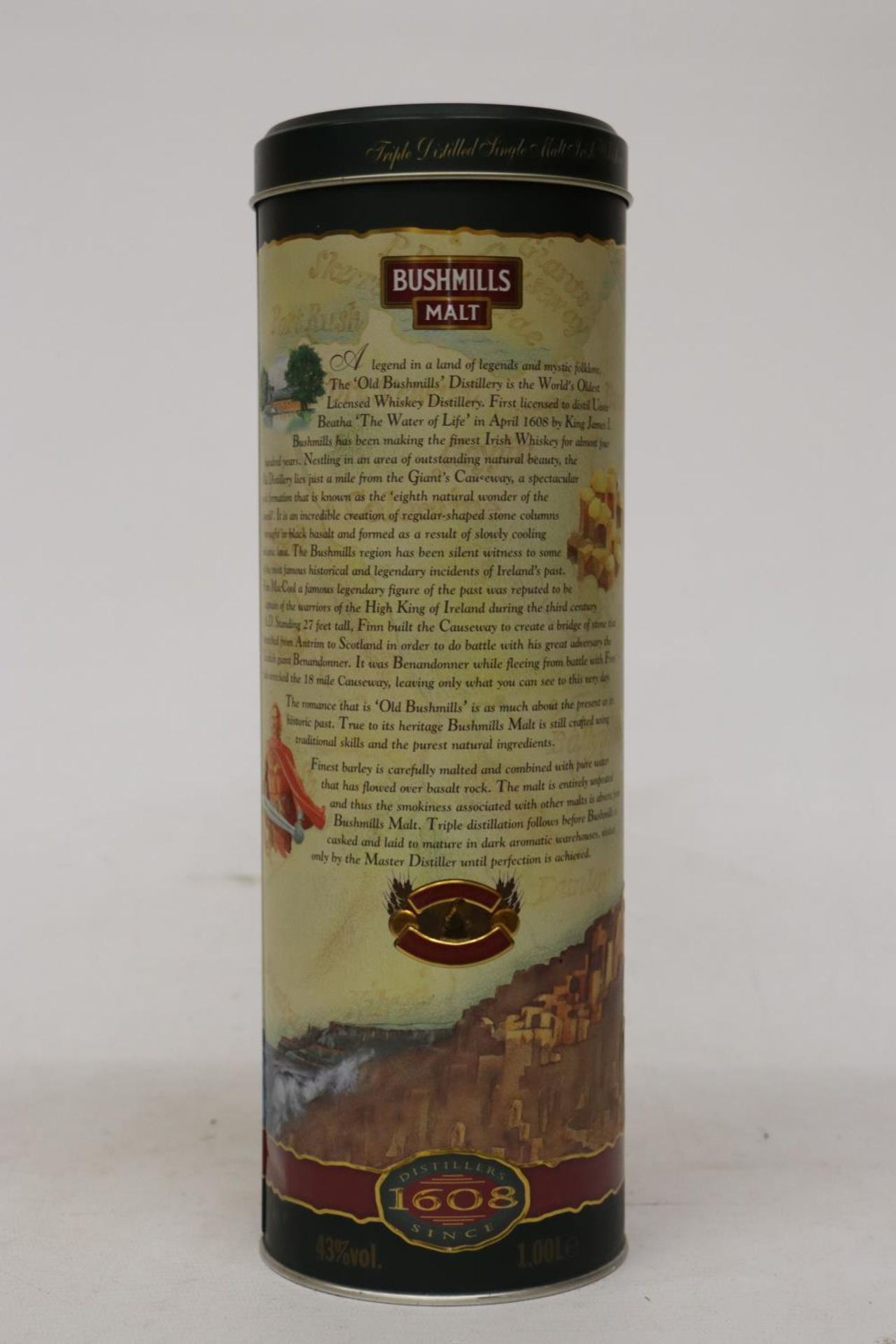 A BOTTLE OF BUSHMILLS 10 YEAR OLD MALT WHISKY, BOXED - Image 5 of 5