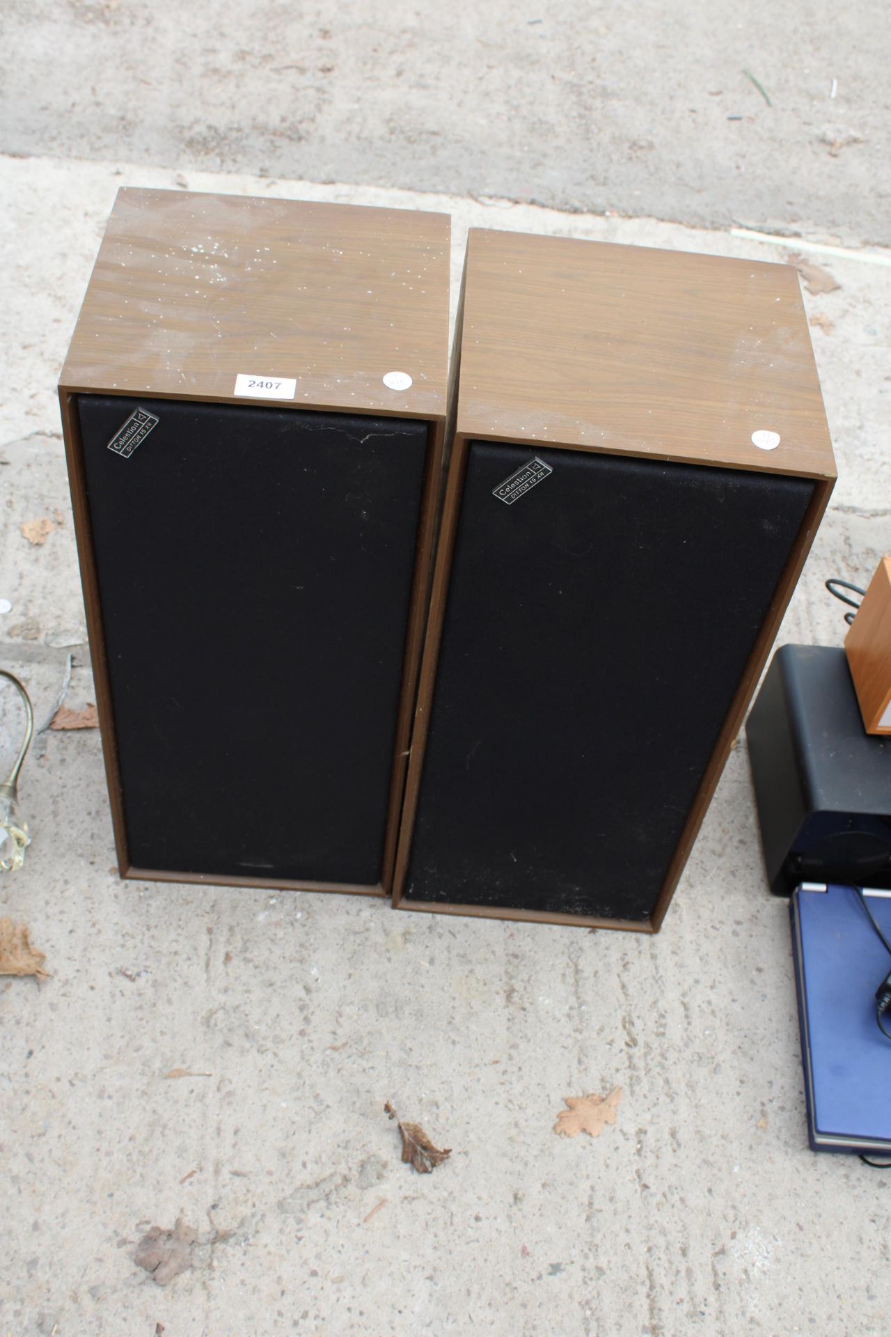 A PAIR OF CELESTION SPEAKERS